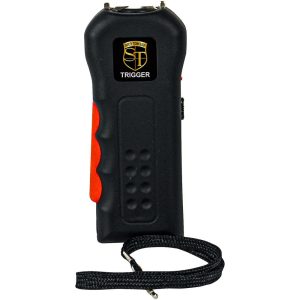 Trigger Stun Gun Flashlight with Disable Pin